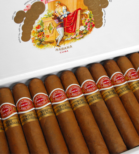 ROMEO y JULIETA SHORT CHURCHILL TUBOS ESTUCHE of 15