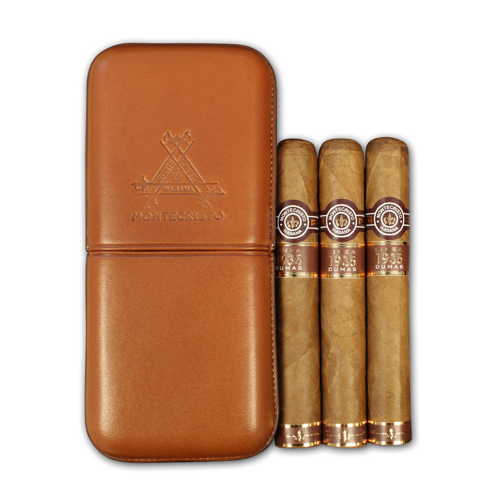 Oliva Limited Edition 3-Cigar Leather Case (Tan)