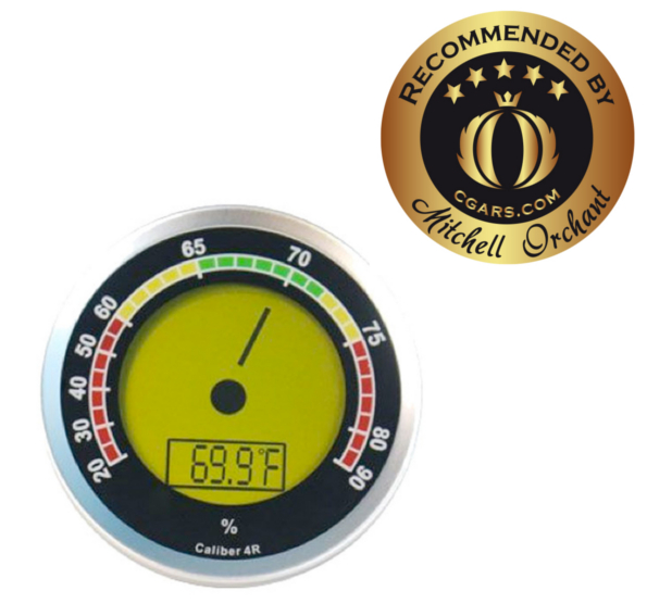 Cigar Oasis Western Analog Hygrometer