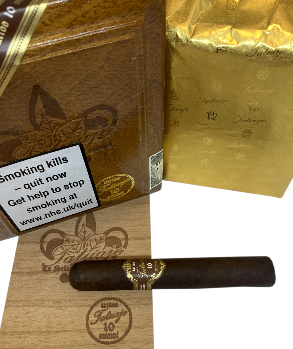 Tatuaje 10th Anniversary Bon Chasseur Robusto Cigar Box of 20