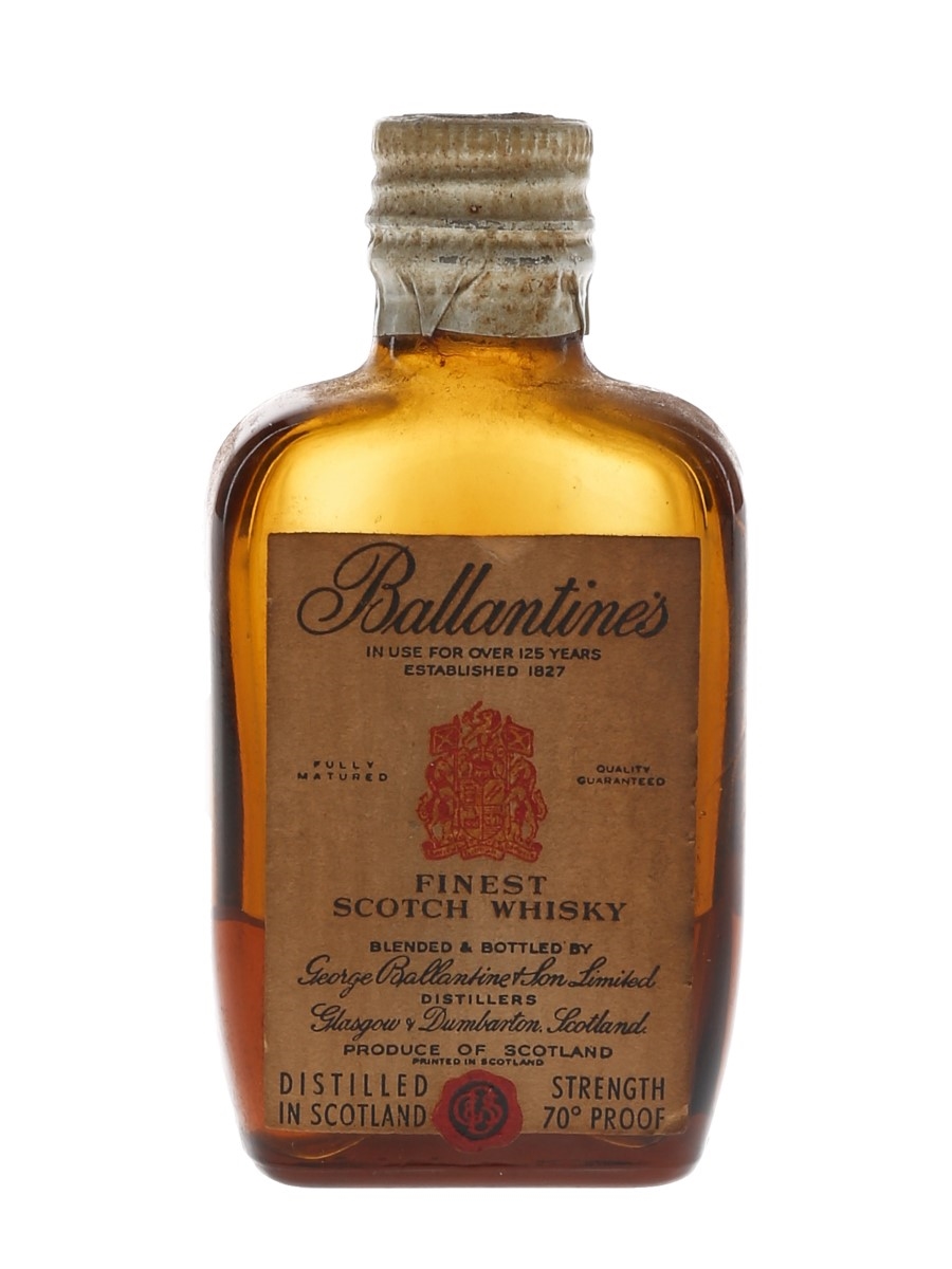 Ballantine's Finest - 5cl Miniature - Whisky from The Whisky World UK