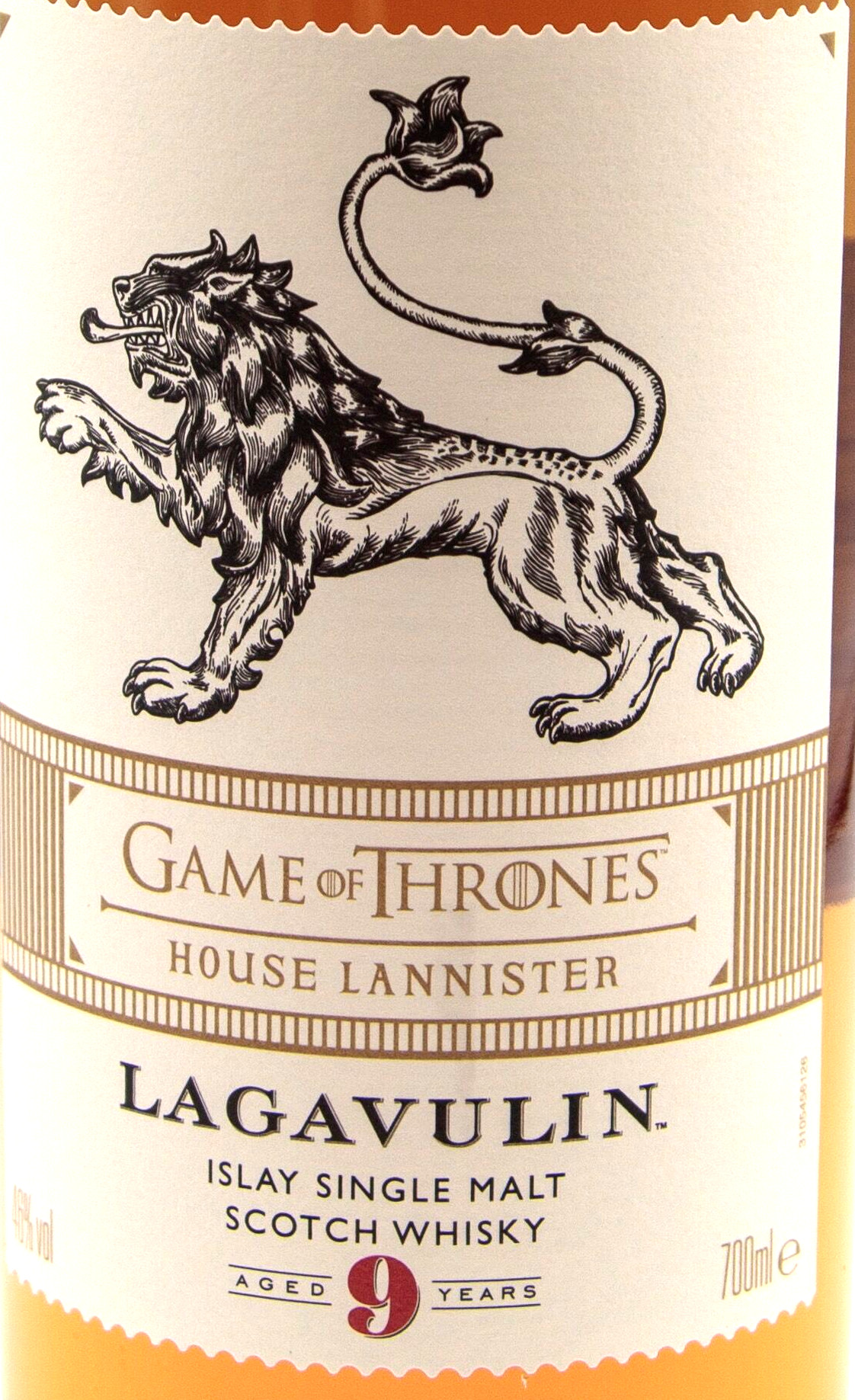 WHISKY GAME OF THRONES HOUSE LANNISTER LAGAVULIN 46° 70CL