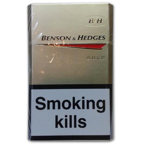 Benson & Hedges Gold - 1 Pack of 20 Cigarettes