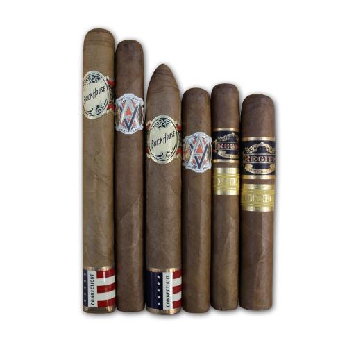 Exclusive Connecticut Wrapper Sampler – 6 Cigars