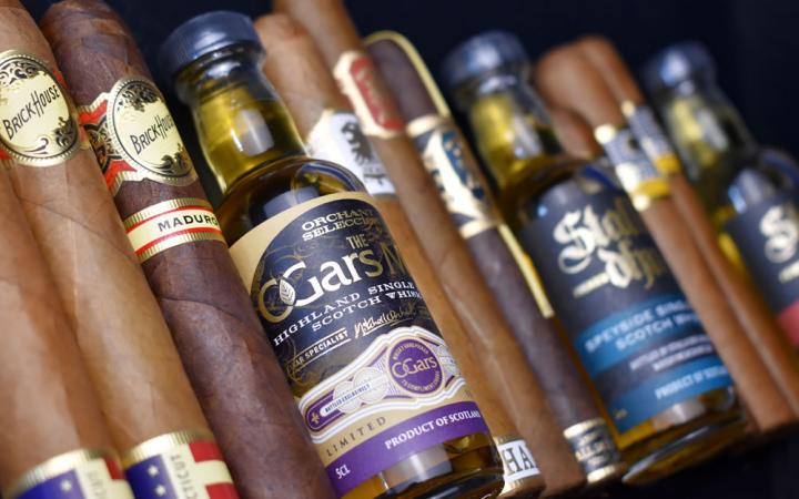 Cigar and Whisky Samplers
